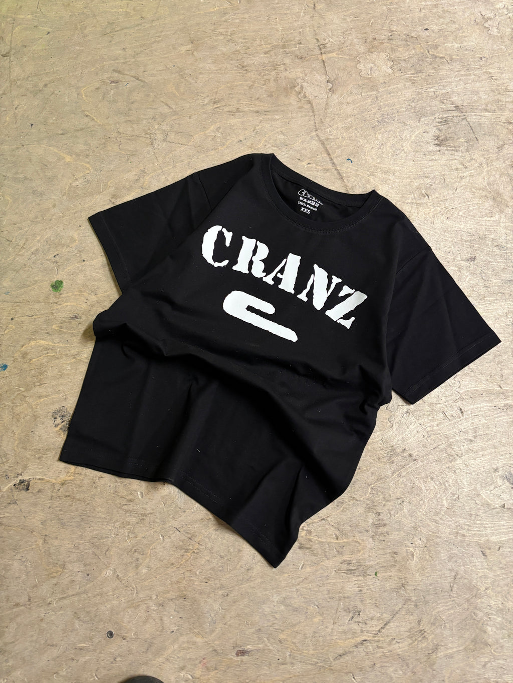 CRANZ black military t shirt