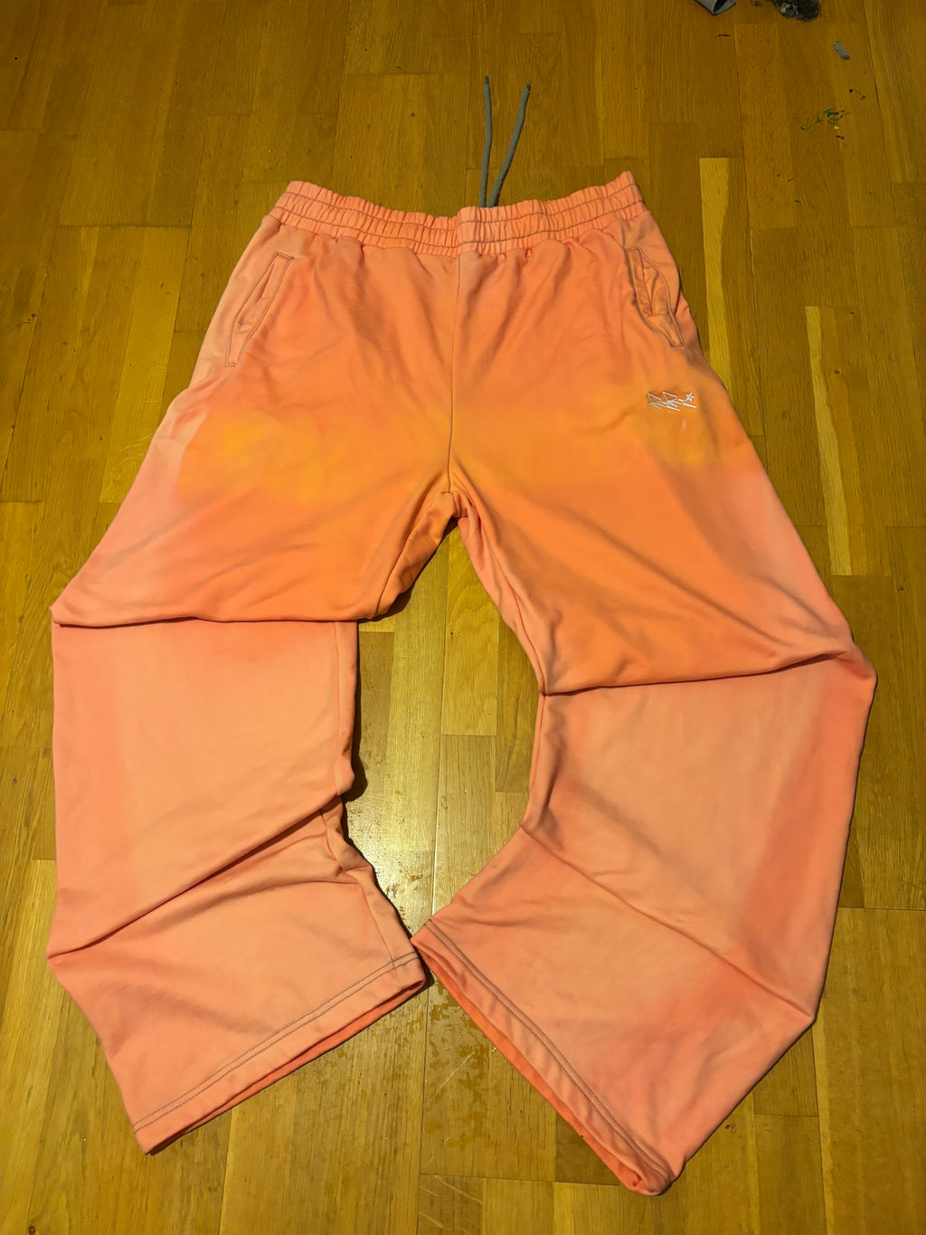 CRANZ X RVK ROSES bleikar buxur